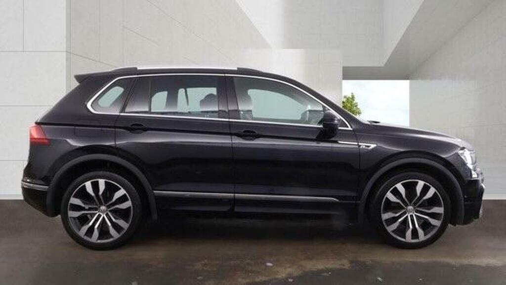 Volkswagen Tiguan 2.0 Tdi R-line Tech Dsg Euro 6 Ss Black #5