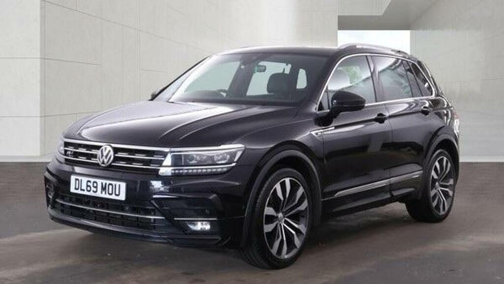 Volkswagen Tiguan 2.0 Tdi R-line Tech Dsg Euro 6 Ss Black #2