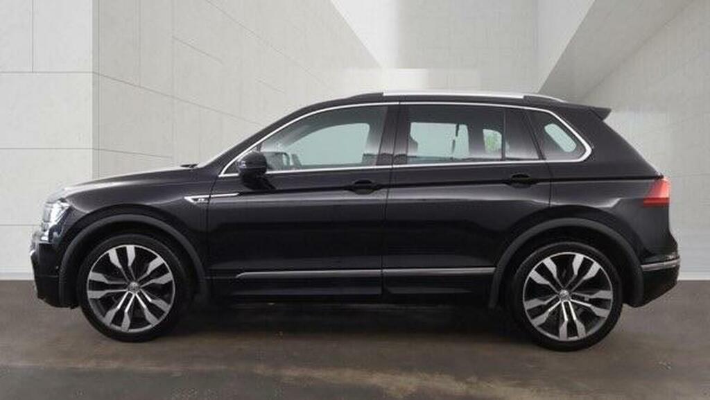 Volkswagen Tiguan 2.0 Tdi R-line Tech Dsg Euro 6 Ss Black #6