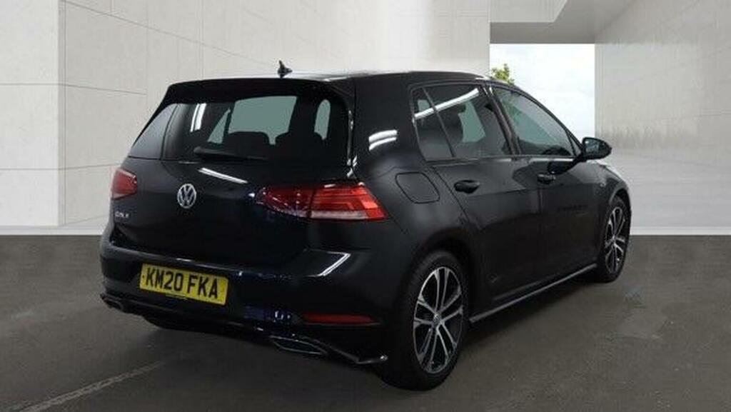Volkswagen Golf 2.0 Tdi R-line Edition Dsg Euro 6 Ss Black #4