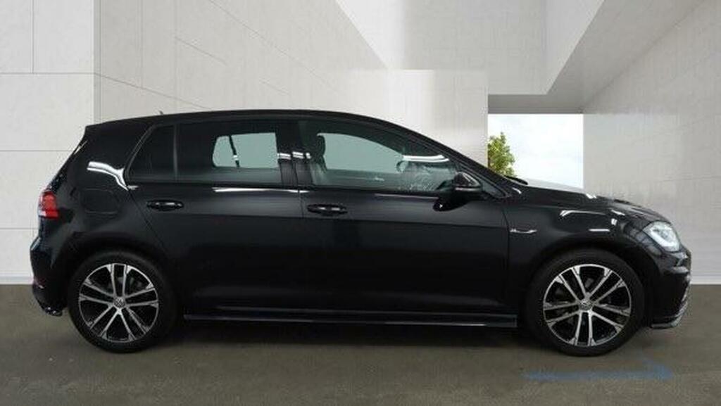 Volkswagen Golf 2.0 Tdi R-line Edition Dsg Euro 6 Ss Black #5