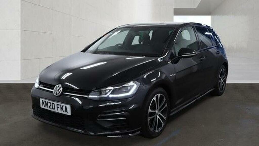 Volkswagen Golf 2.0 Tdi R-line Edition Dsg Euro 6 Ss Black #2