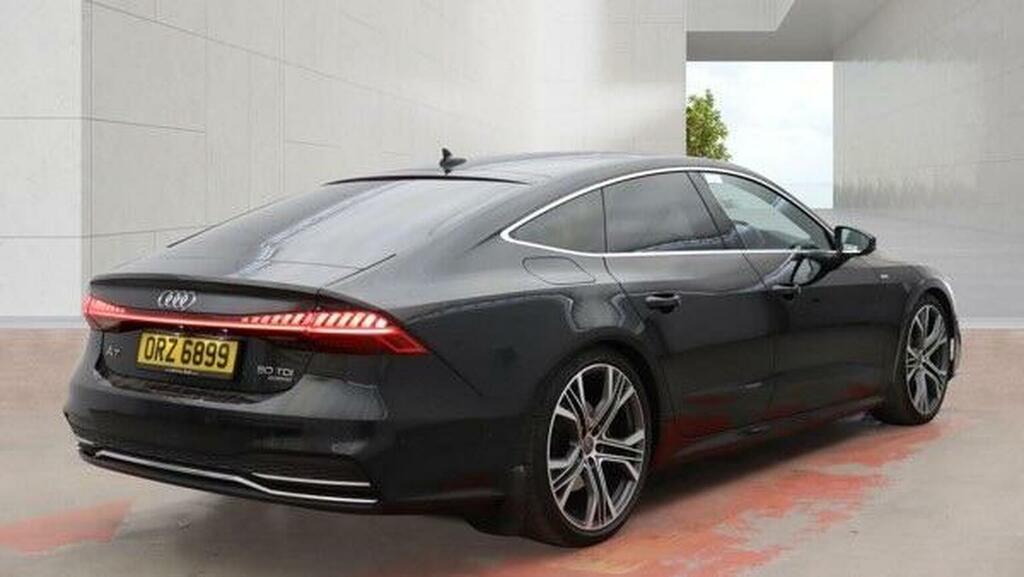 Audi A7 3.0 Tdi V6 50 S Line Sportback Tiptronic Quattro E Black #4