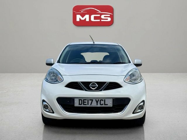 Nissan Micra N-tec Hatchback DE17YCL White #2
