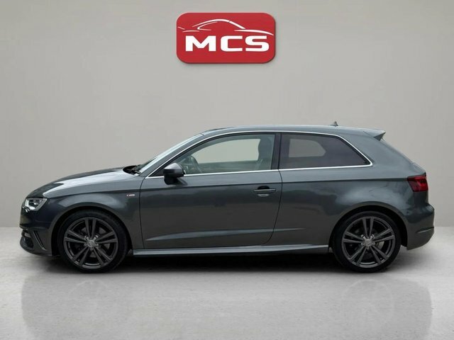 Audi A3 Tdi S Line Hatchback Grey #4
