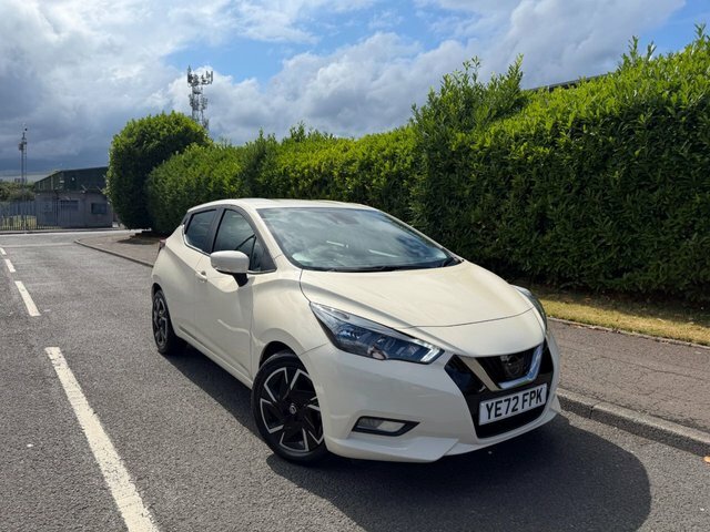 Nissan Micra Ig-t Acenta Hatchback White