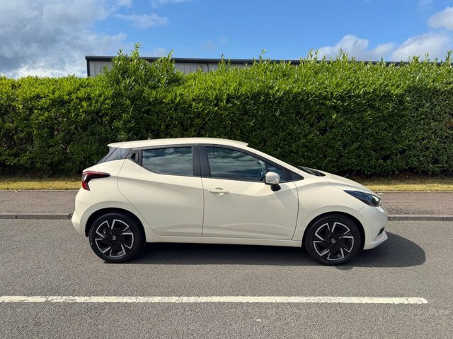 Nissan Micra Ig-t Acenta Hatchback White #3