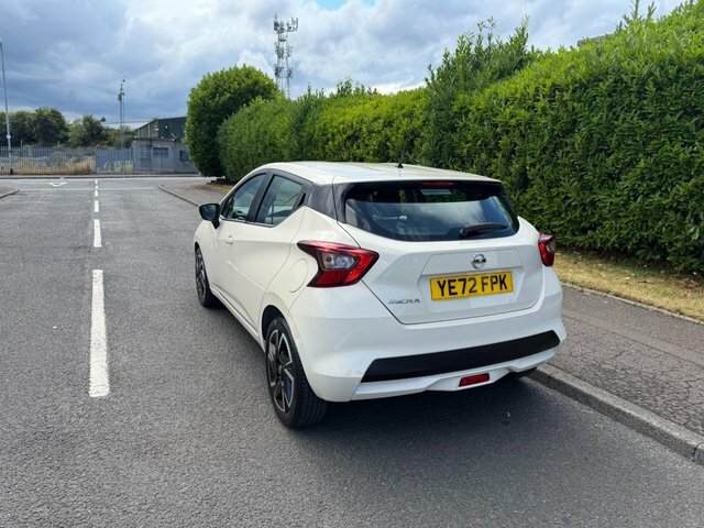 Nissan Micra Ig-t Acenta Hatchback White #4