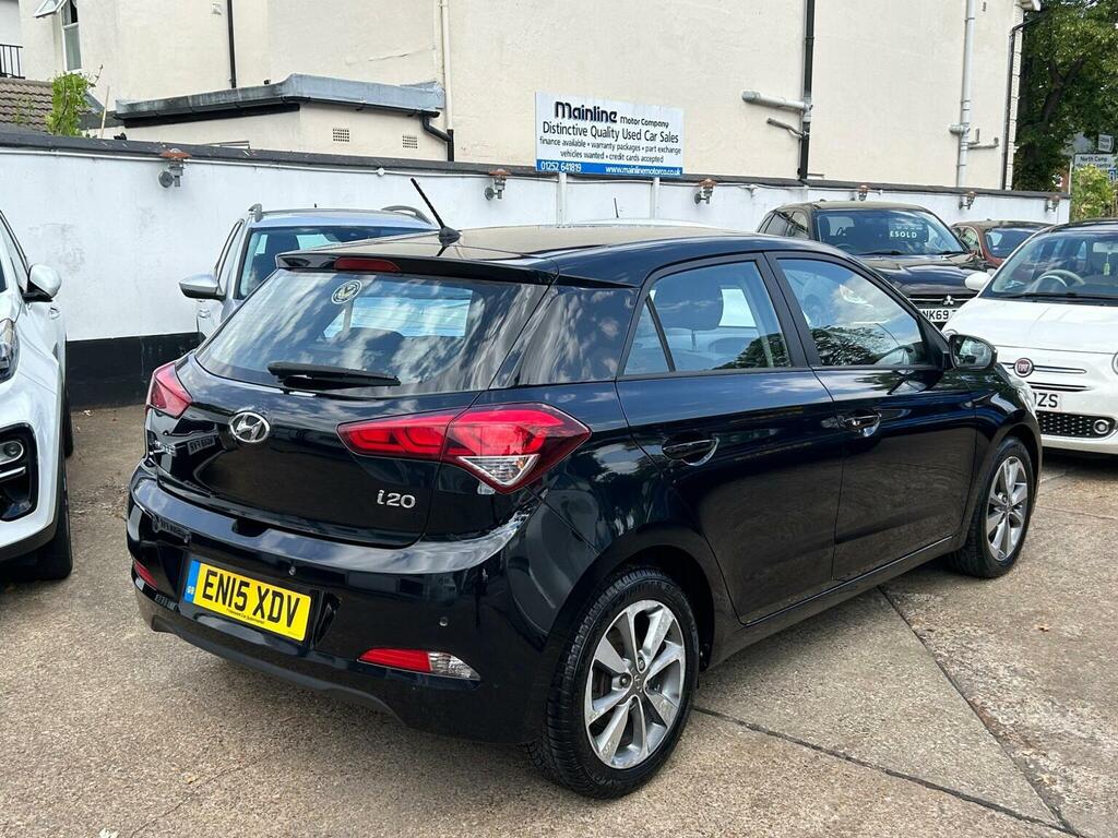 Hyundai I20 1.2 Blue Drive Se Euro 6 Ss Black #6