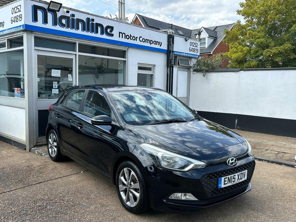 Hyundai I20 1.2 Blue Drive Se Euro 6 Ss Black #2