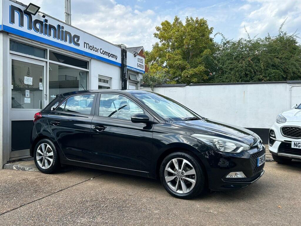 Hyundai I20 1.2 Blue Drive Se Euro 6 Ss Black