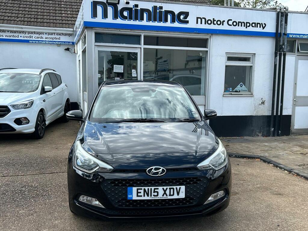 Hyundai I20 1.2 Blue Drive Se Euro 6 Ss Black #4