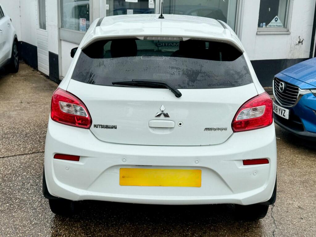 Mitsubishi Mirage 1.2 Juro Euro 6 Ss White #5