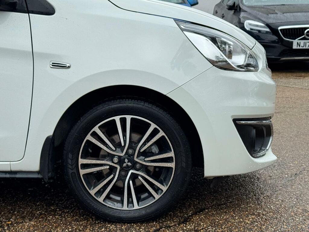 Mitsubishi Mirage 1.2 Juro Euro 6 Ss White #6