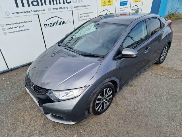 Honda Civic 1.6 I-dtec Sr Euro 5 S S Grey #3