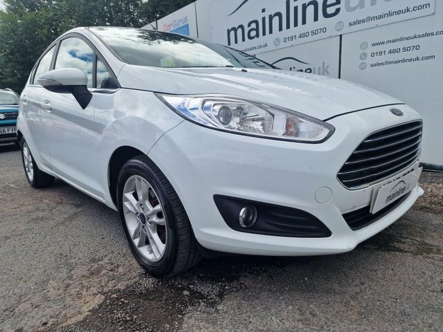 Ford Fiesta 1.5 Tdci Zetec Euro 5 White #6