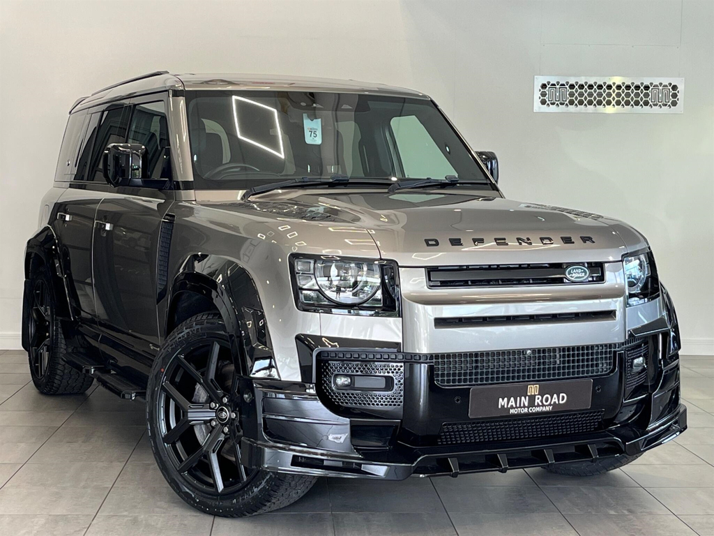Land Rover Defender 110 3.0 D300 Mhev X-dynamic Hse 4Wd Euro 6 Ss KS21FFM Silver