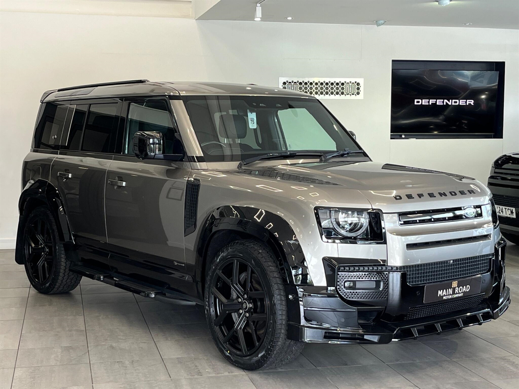 Land Rover Defender 110 3.0 D300 Mhev X-dynamic Hse 4Wd Euro 6 Ss KS21FFM Silver #3