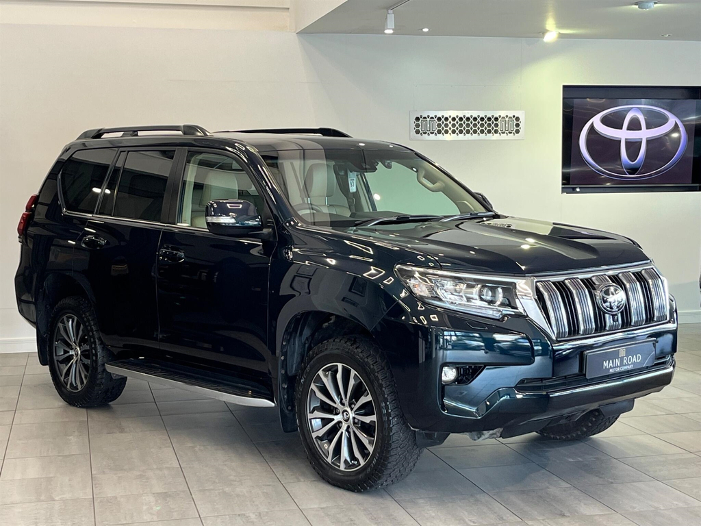 Toyota Land Cruiser 2.8D Invincible 4Wd Euro 6 Ss 7 Seat GK21KFA Blue #3