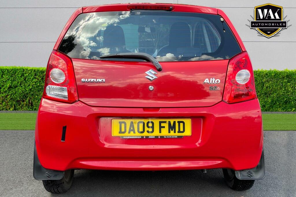Suzuki Alto Hatchback 1.0 12V Sz4 Euro 5 200909 Red #6