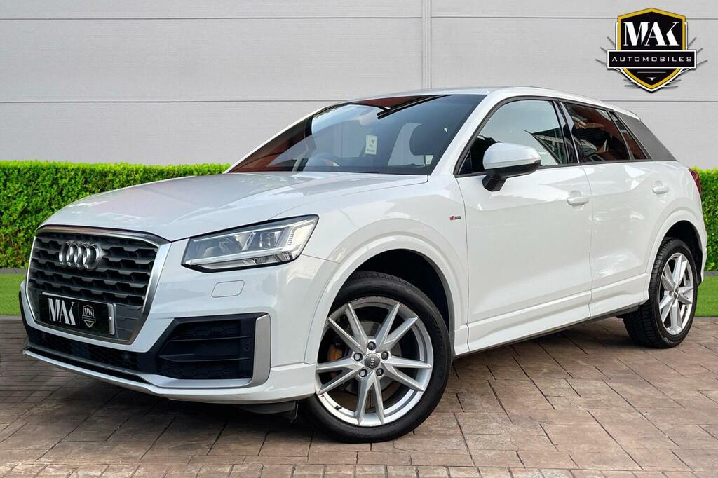 Audi Q2 1.6 Tdi 30 S Line S Tronic Euro 6 Ss White #3