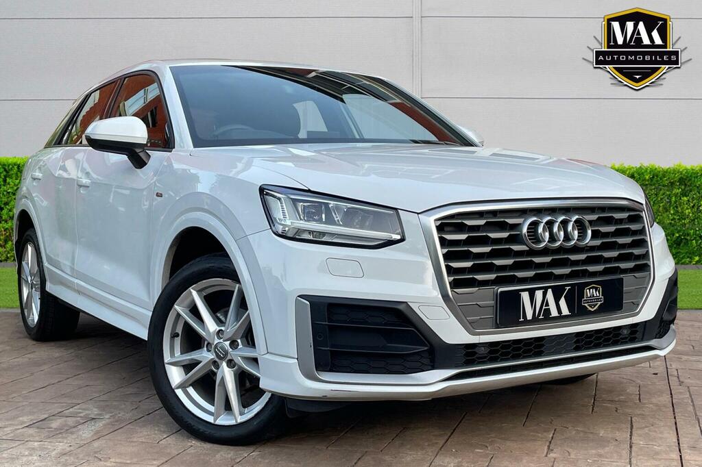 Audi Q2 1.6 Tdi 30 S Line S Tronic Euro 6 Ss White #2