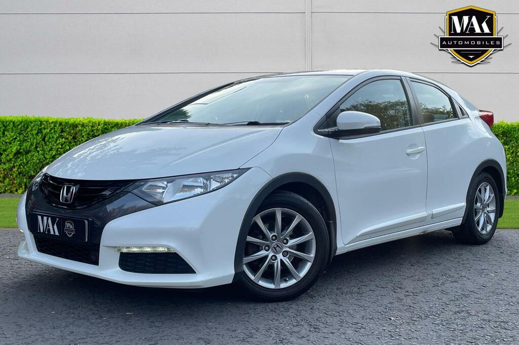 Honda Civic 1.4 I-vtec Se Euro 5 Ss White #2