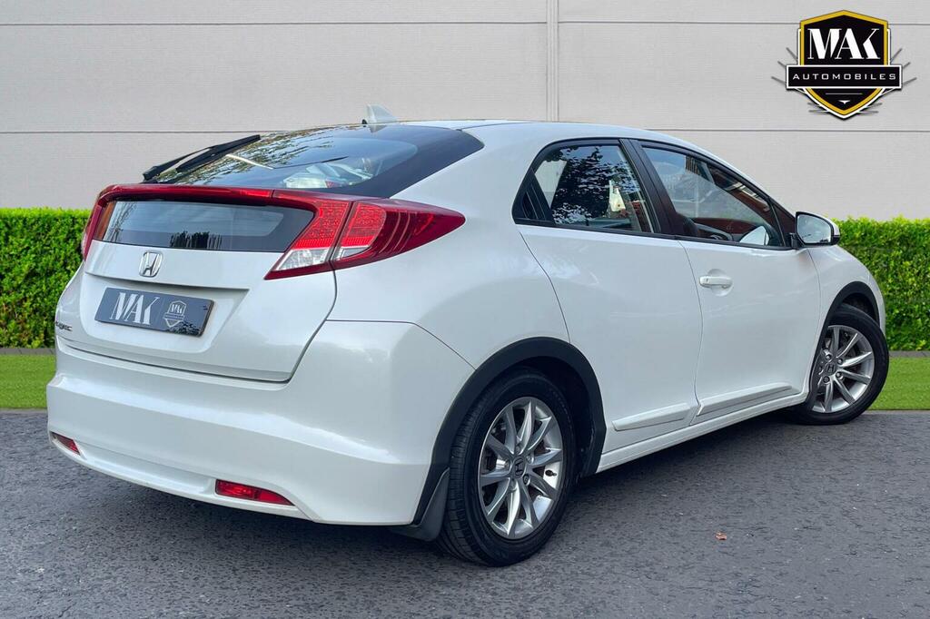 Honda Civic 1.4 I-vtec Se Euro 5 Ss White #3