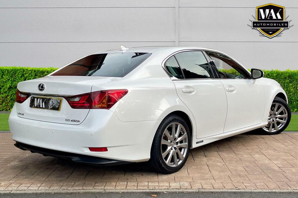 Lexus GS 3.5 450H V6 Luxury Cvt Euro 5 Ss RJ62PWN White #4