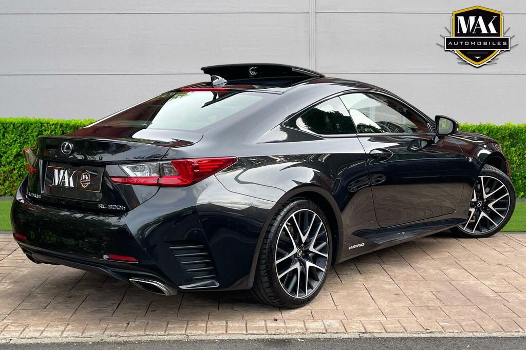 Lexus RC 2.5 300H F Sport Black Edition E-cvt Euro 6 Ss Black #3