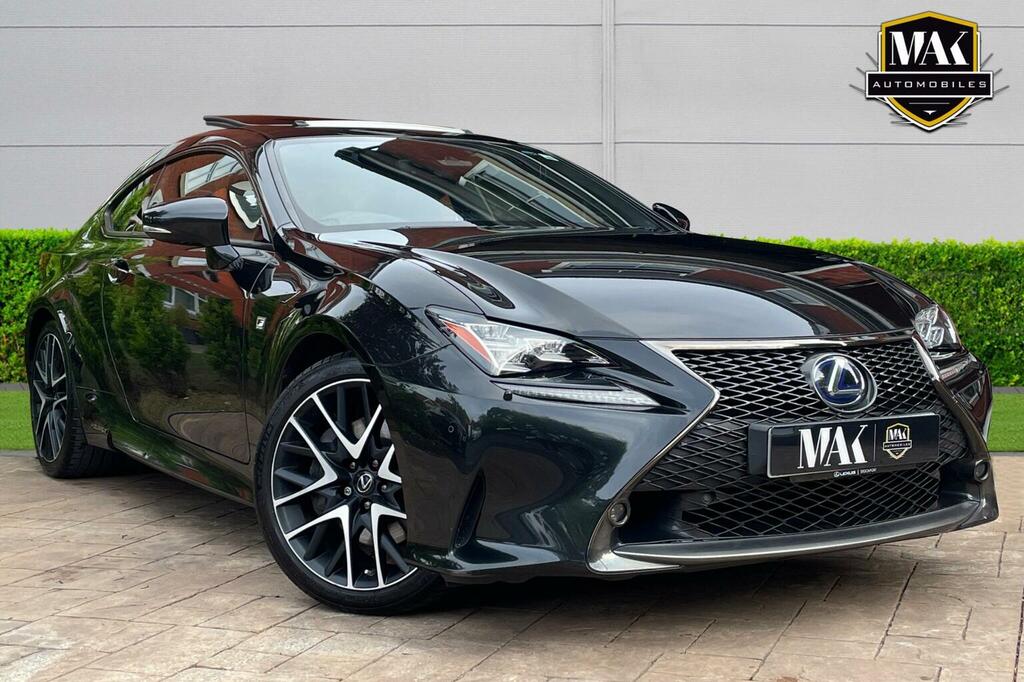 Lexus RC 2.5 300H F Sport Black Edition E-cvt Euro 6 Ss Black #2