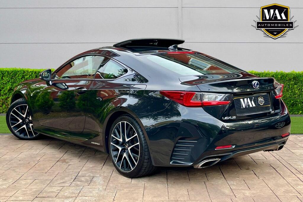 Lexus RC 2.5 300H F Sport Black Edition E-cvt Euro 6 Ss Black #4