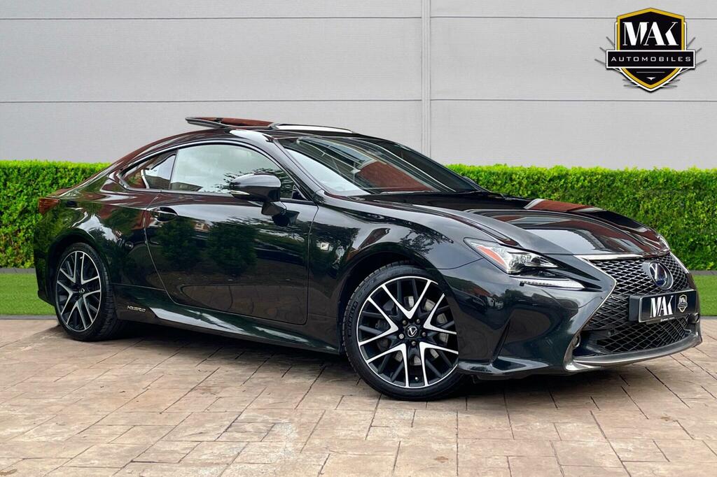 Lexus RC 2.5 300H F Sport Black Edition E-cvt Euro 6 Ss Black
