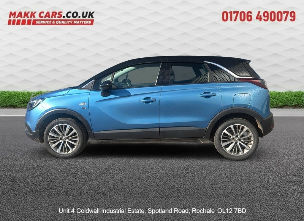 Vauxhall Crossland X Suv 1.2 Turbo Griffin 202070 SD70JFE Blue #6