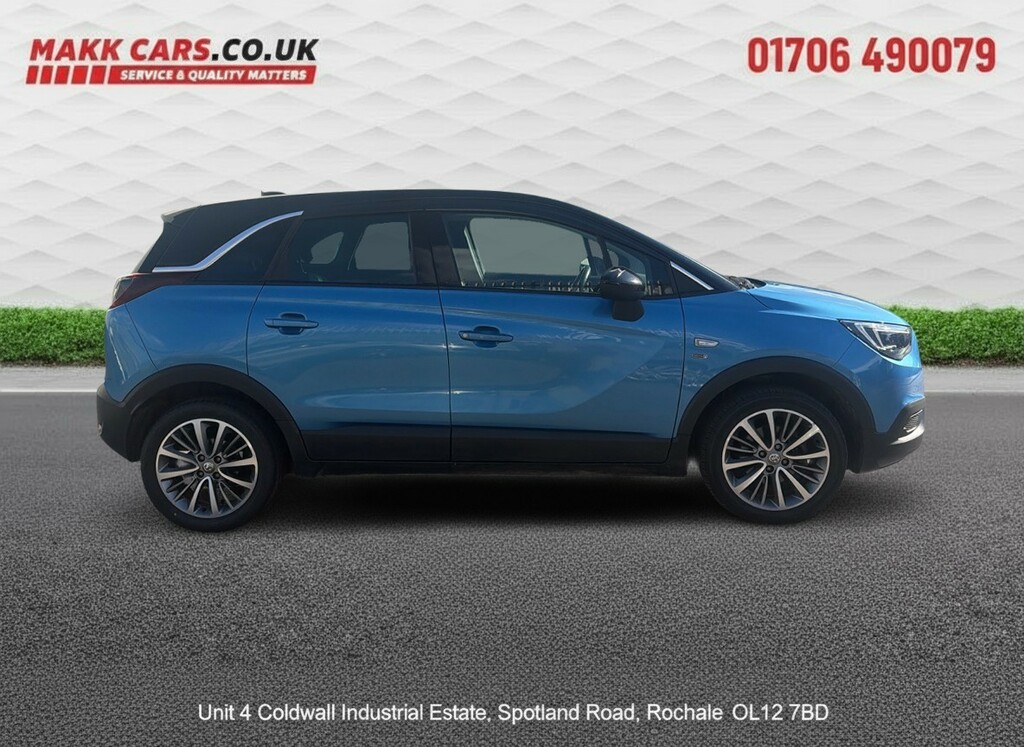 Vauxhall Crossland X Suv 1.2 Turbo Griffin 202070 SD70JFE Blue #5