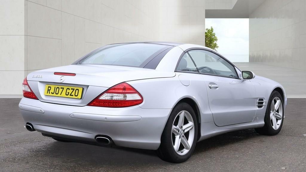 Mercedes-Benz SL Class 5.5 Sl500 Silver #4