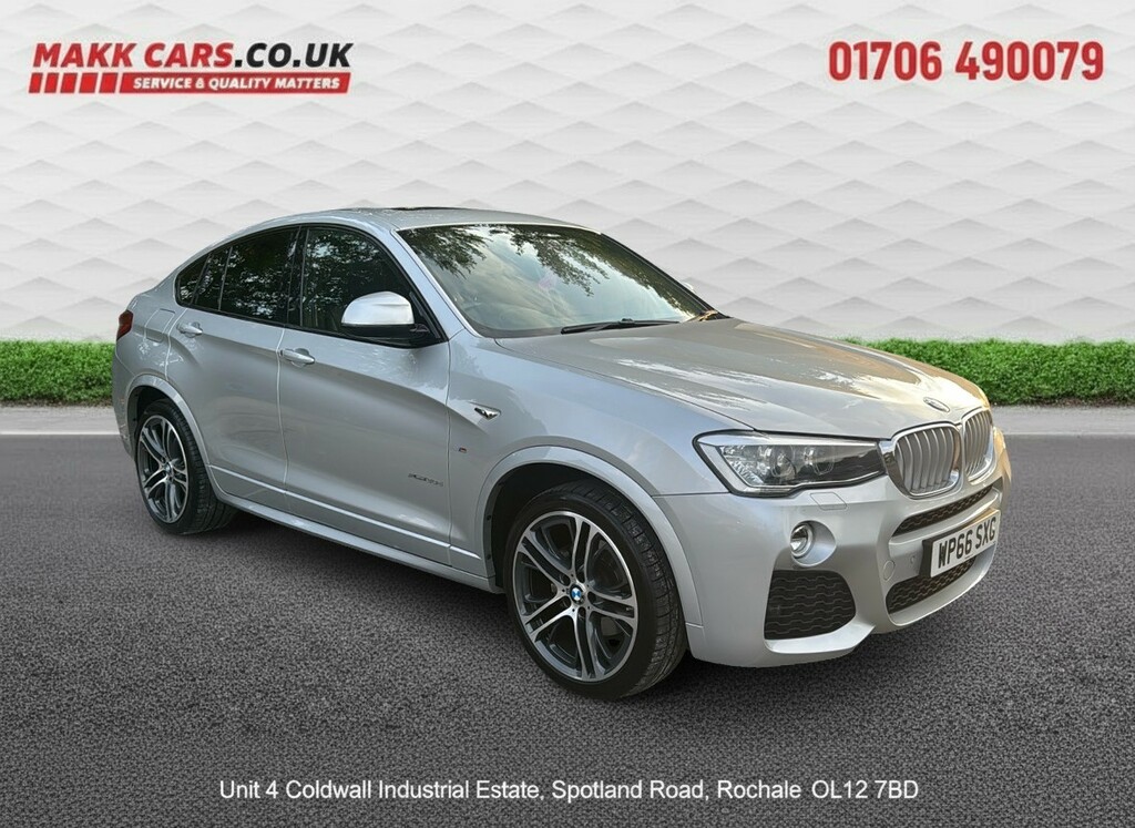 BMW X4 3.0 X4 Xdrive30d M Sport Silver