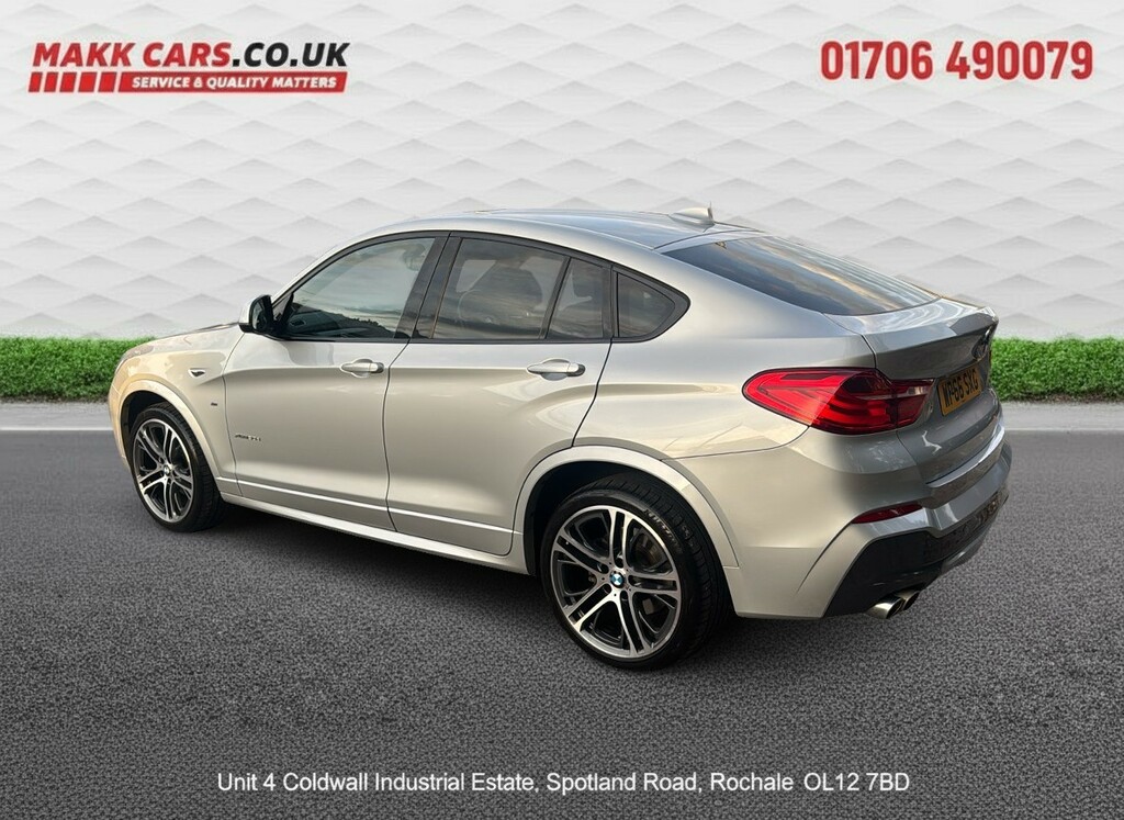 BMW X4 3.0 X4 Xdrive30d M Sport Silver #5