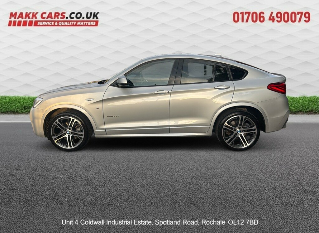 BMW X4 3.0 X4 Xdrive30d M Sport Silver #6