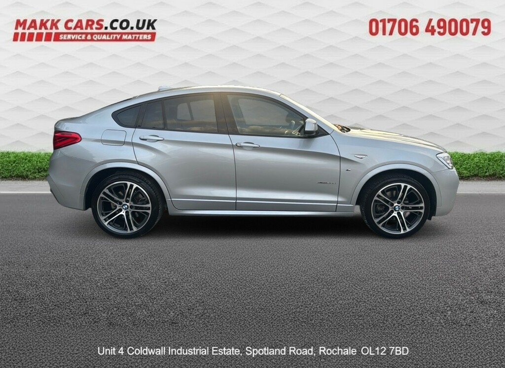BMW X4 3.0 X4 Xdrive30d M Sport Silver #2