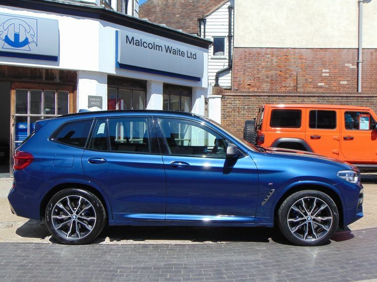 BMW X3 Xdrive M40i Blue #2