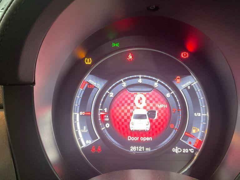 Abarth 595 1.4 T-jet 165 Turismo Grey #3