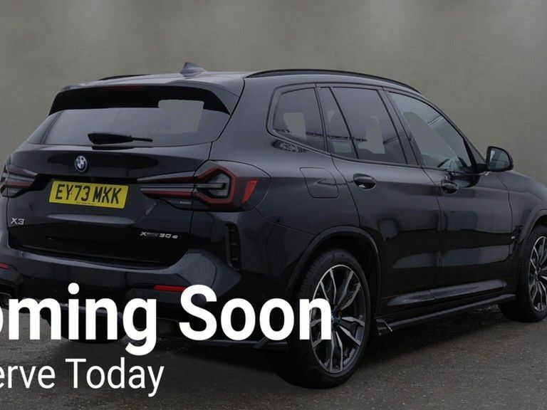 BMW X3 Xdrive 30E M Sport Black
