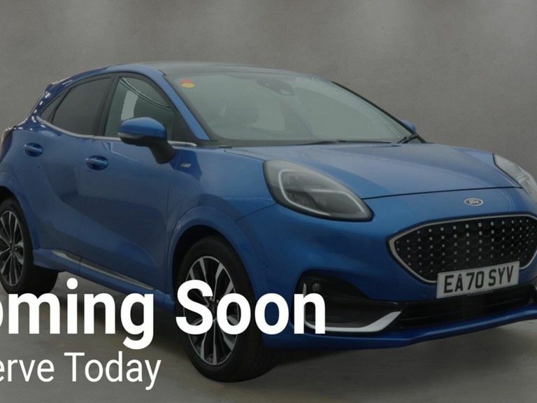 Ford Puma 1.0 Ecoboost St-line Vignale Blue