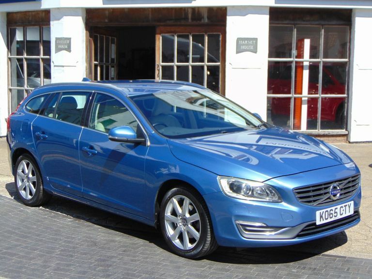Volvo V60 D3 150 Se Lux Nav Geartronic Blue