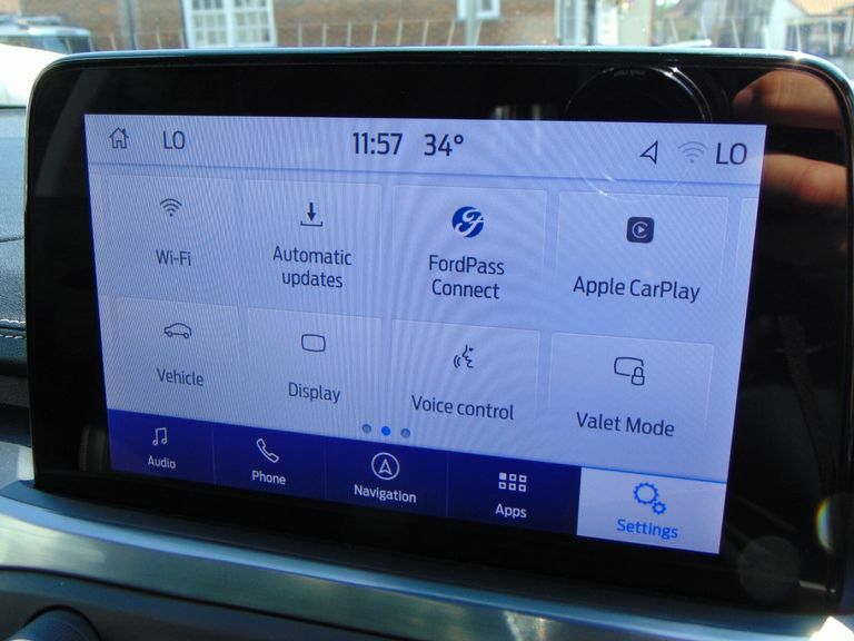 Ford Focus 1.0T Ecoboost St-line X Estate Eur White #31