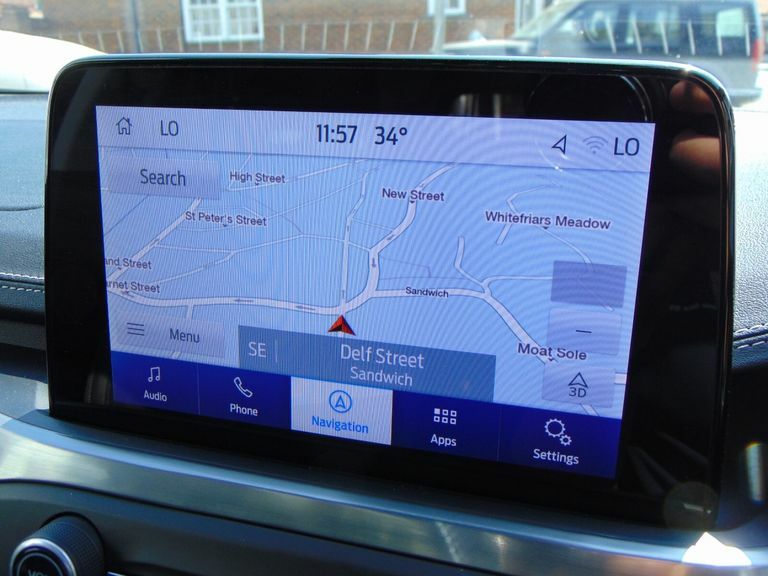 Ford Focus 1.0T Ecoboost St-line X Estate Eur White #26