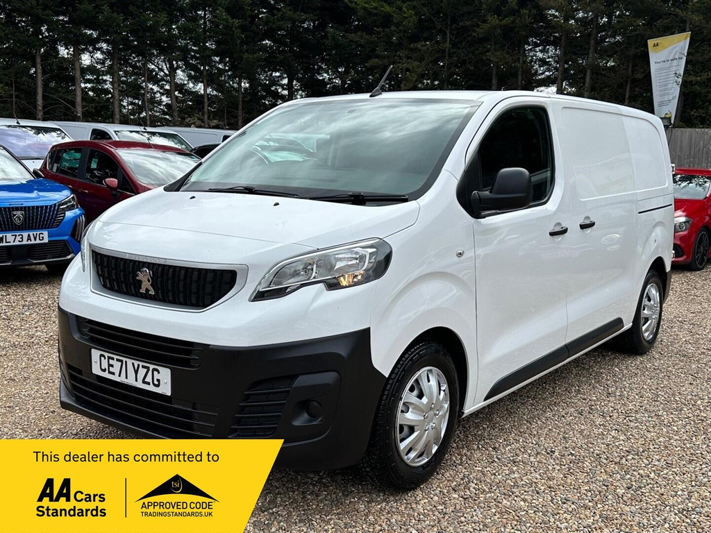 Peugeot Expert 2.0 Bluehdi 1400 S Standard Panel Van Mwb Euro 6 White