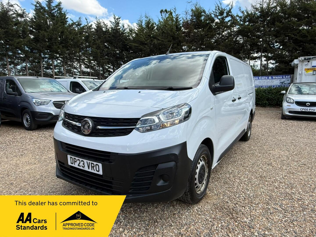 Vauxhall Vivaro 1.5 Turbo D 2900 Prime L2 H1 Euro 6 Ss 6Dr White
