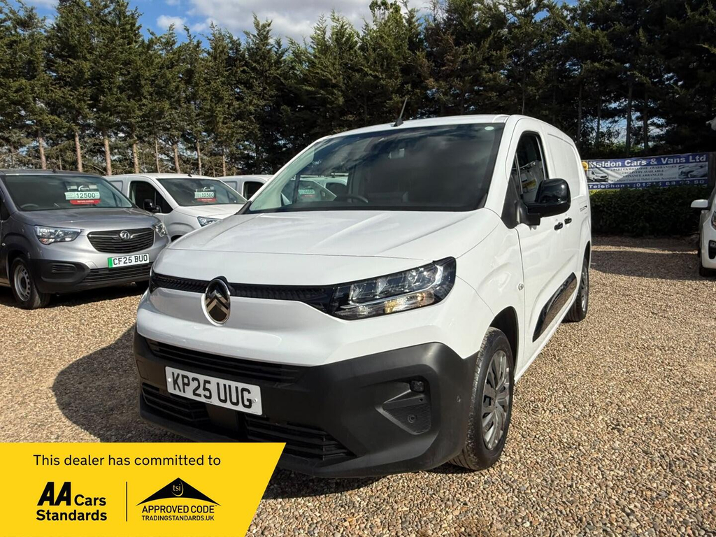 Citroen Berlingo 1.5 Bluehdi 950Driver XL Lwb Euro 6 Ss 6Dr White